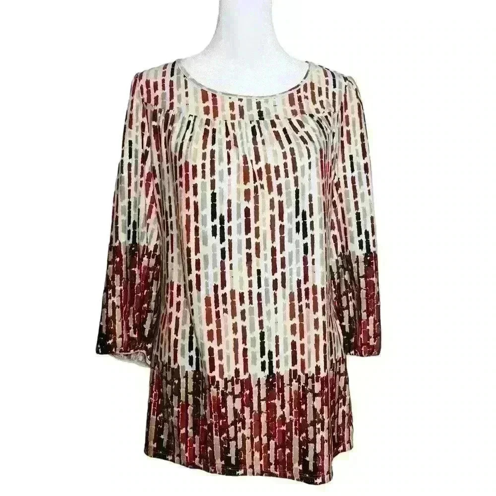 Lloyd Williams women's half sleeve blouse size medium